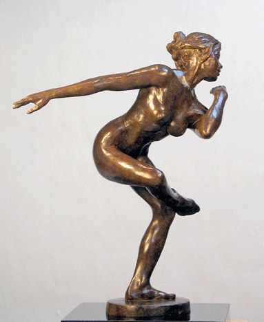 Spiralling Dancer Bronze