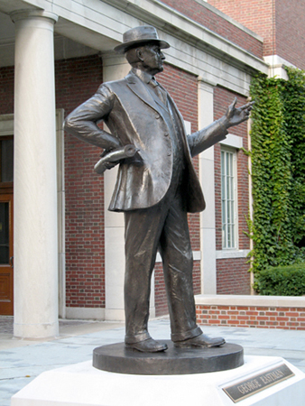 George Eastman Bronze Statue